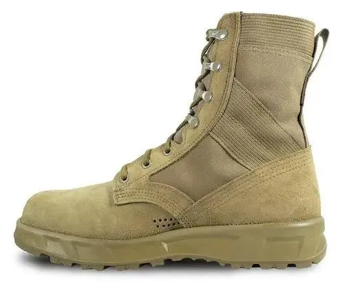 McRae Ultra Light Hot Weather Steel Toe Combat Boot Coyote 8389