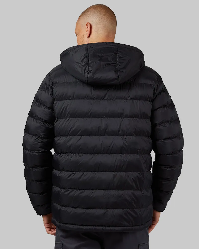 MEN'S HOODED SHERPA-LINED JACKET