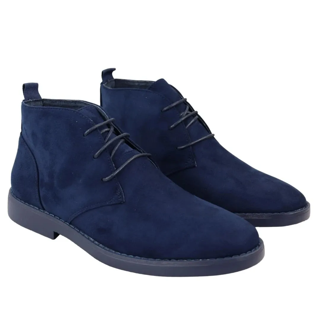 Mens's Chukka Desert Lace Up Ankle Boots