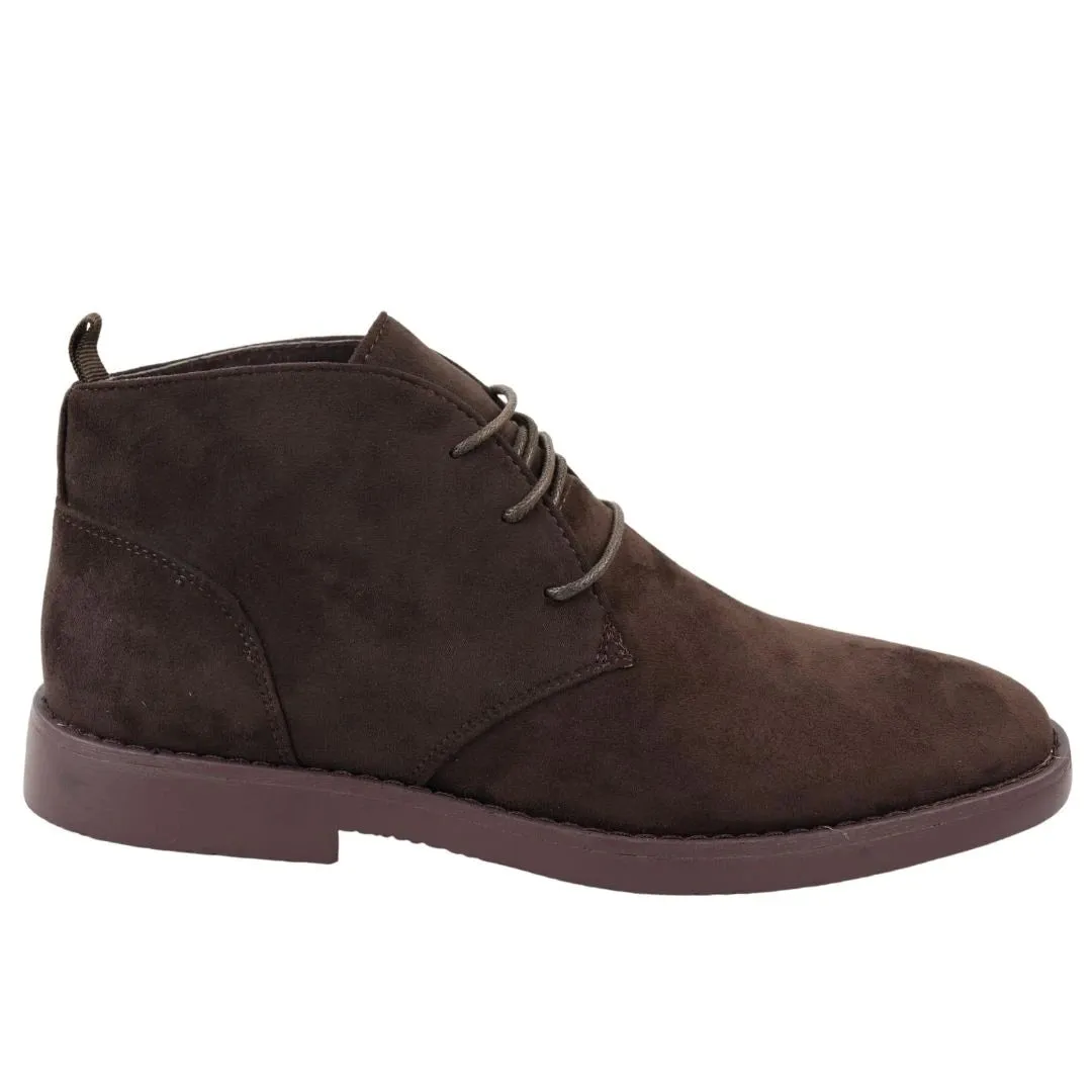 Mens's Chukka Desert Lace Up Ankle Boots