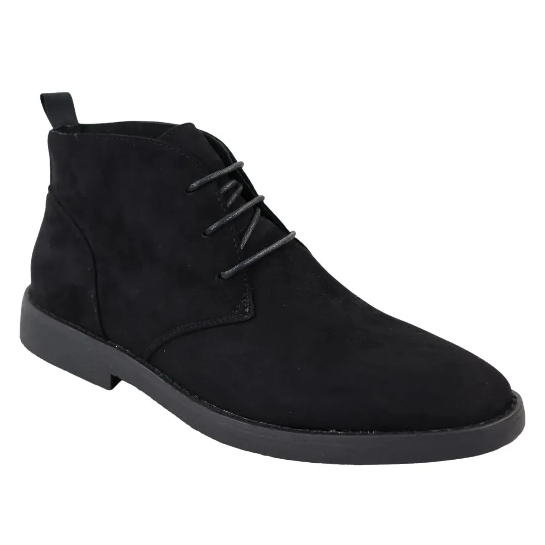 Mens's Chukka Desert Lace Up Ankle Boots