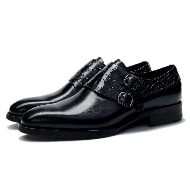 New Style Casual Men's Cowhide British Shoes