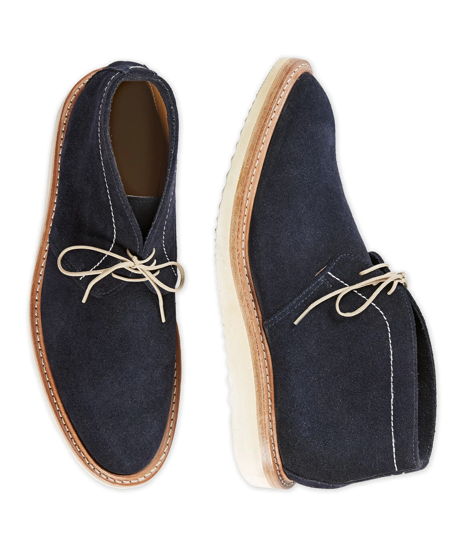 Noah Waxman Lenox Suede Chukka Boot