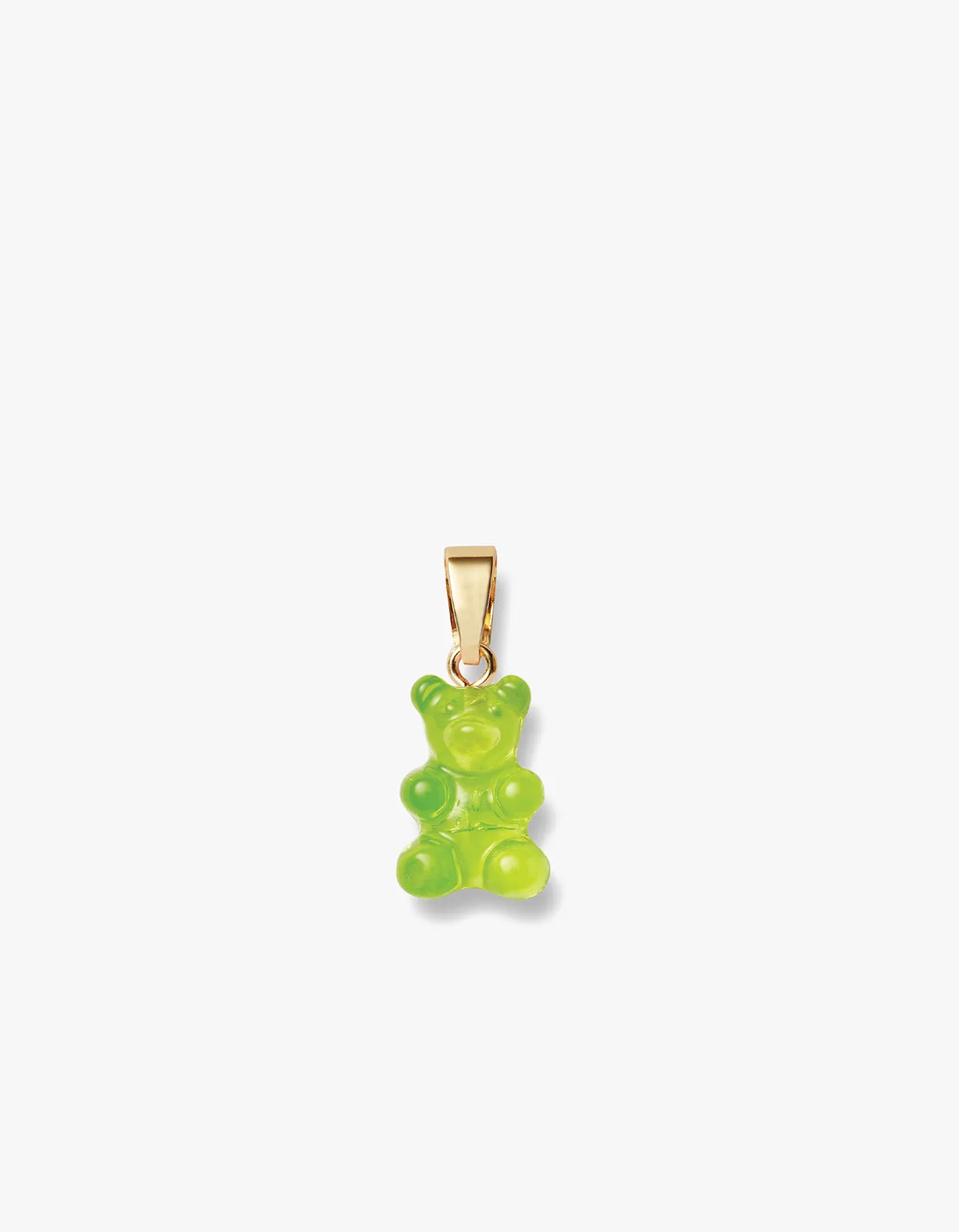 Nostalgia Bear Pendant - Lime