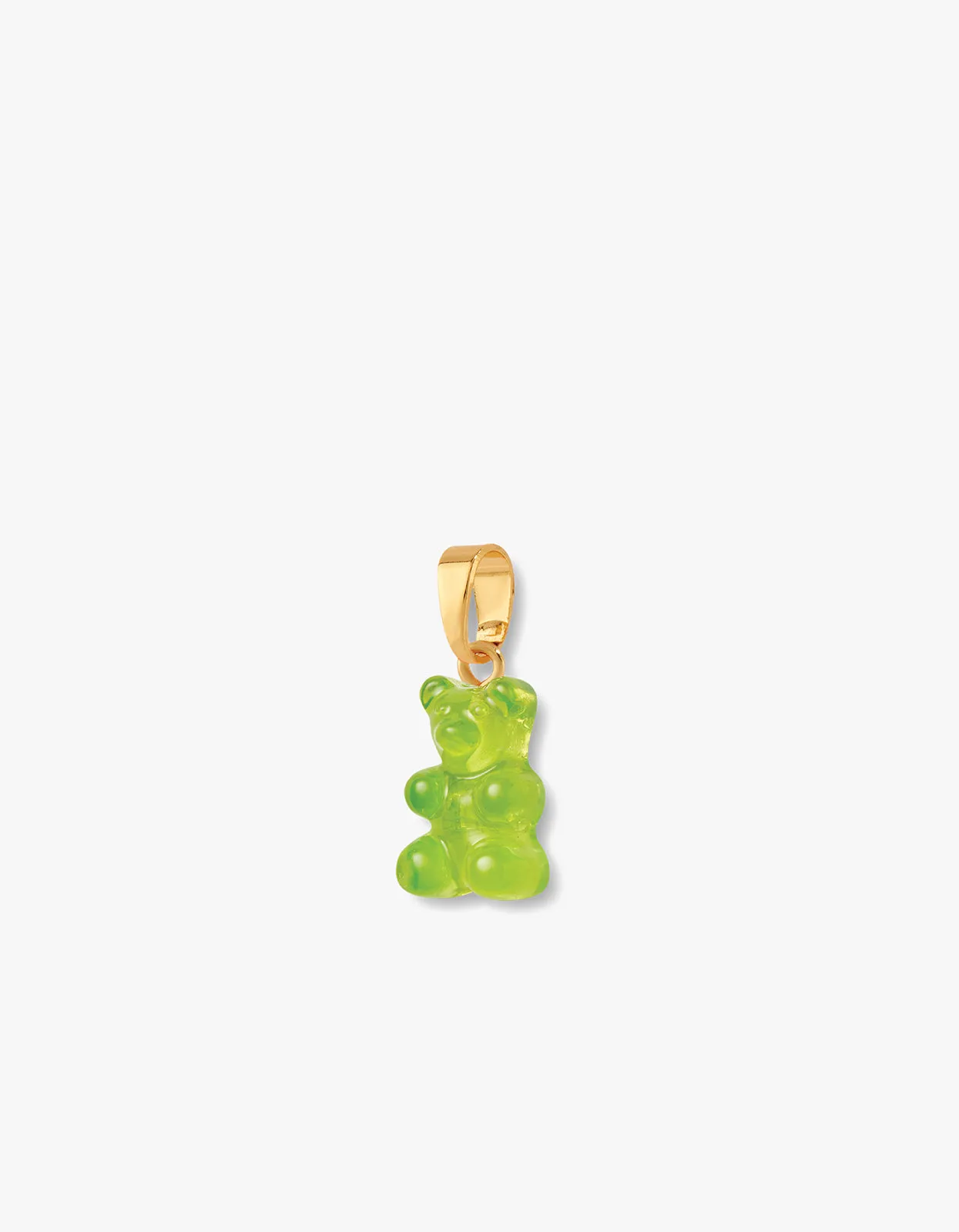 Nostalgia Bear Pendant - Lime