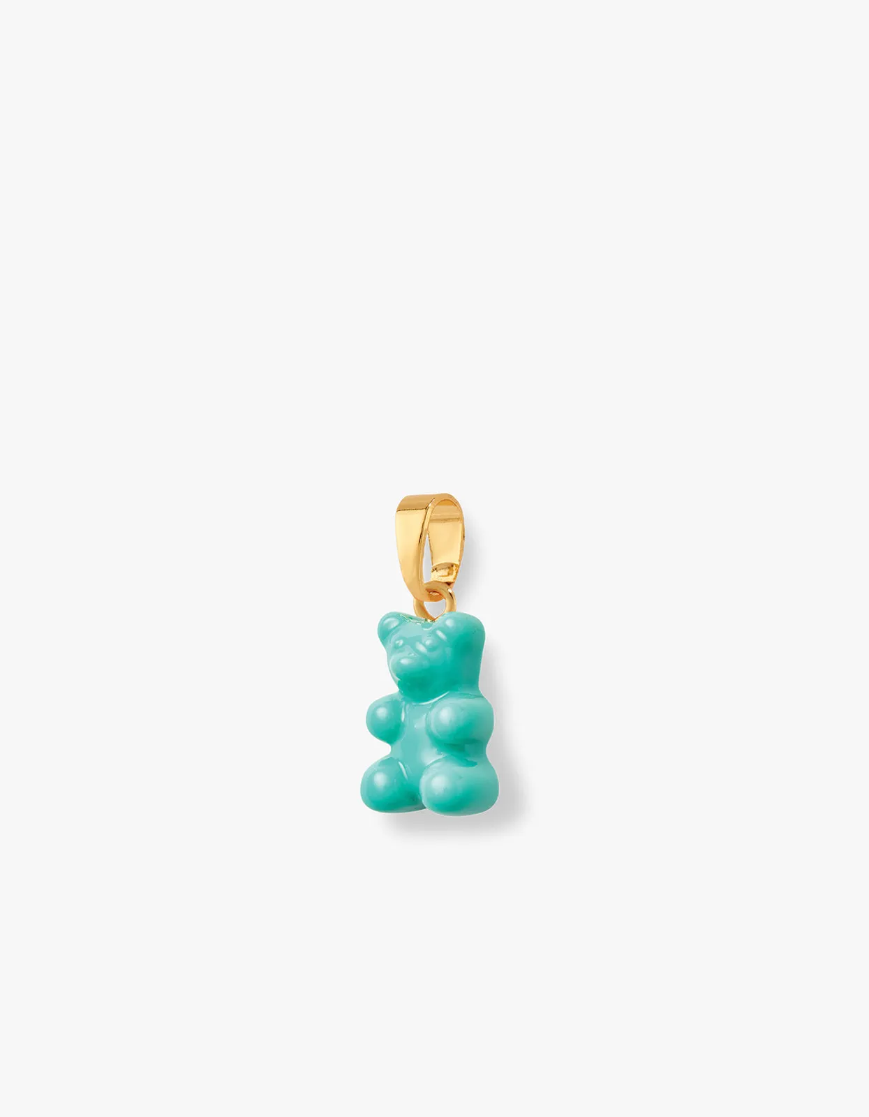 Nostalgia Bear Pendant - Mykonos Blue