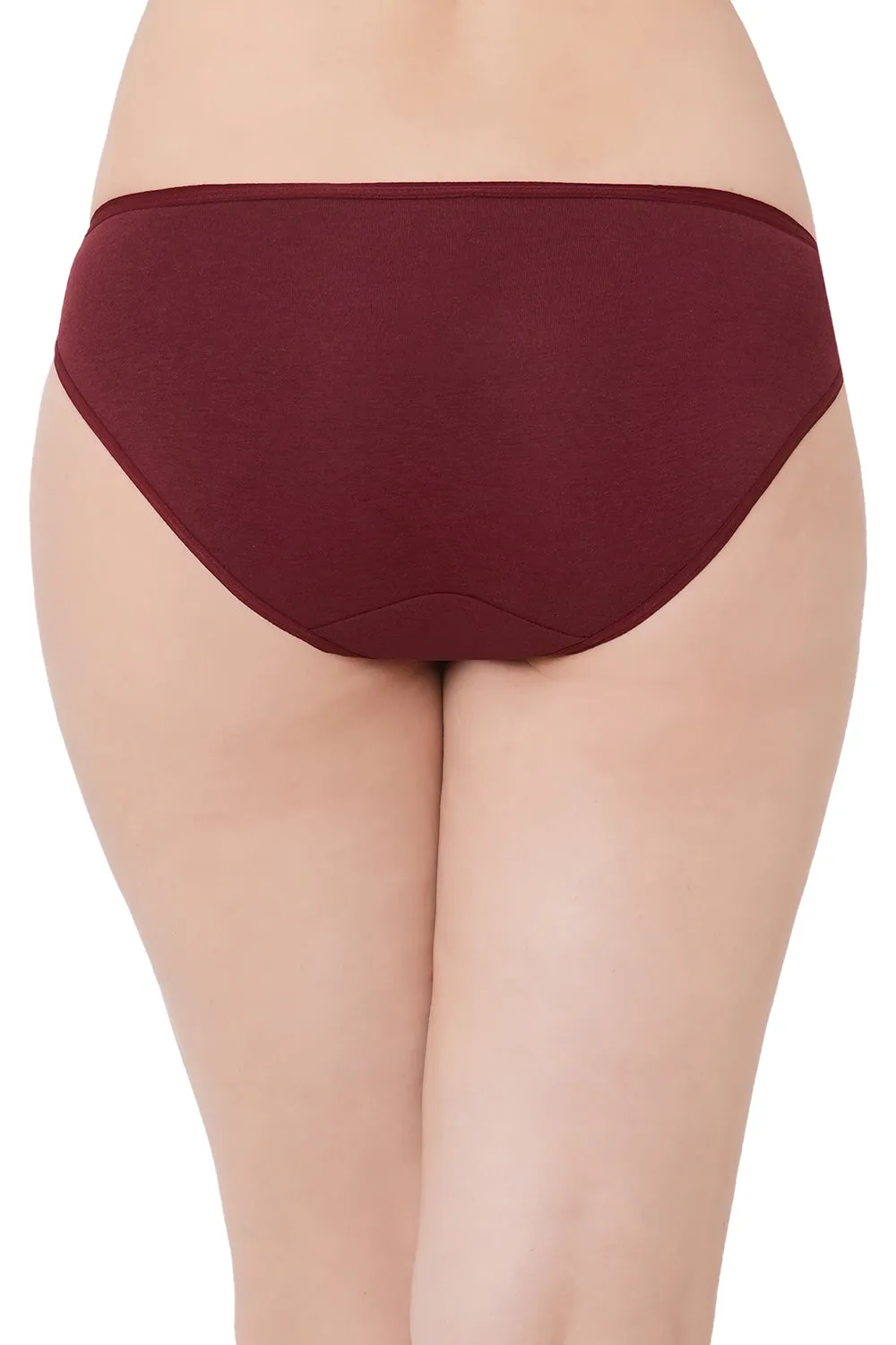 Organic Cotton Antimicrobial Bikini-IMP004-Persian Plum_Persian Plum-