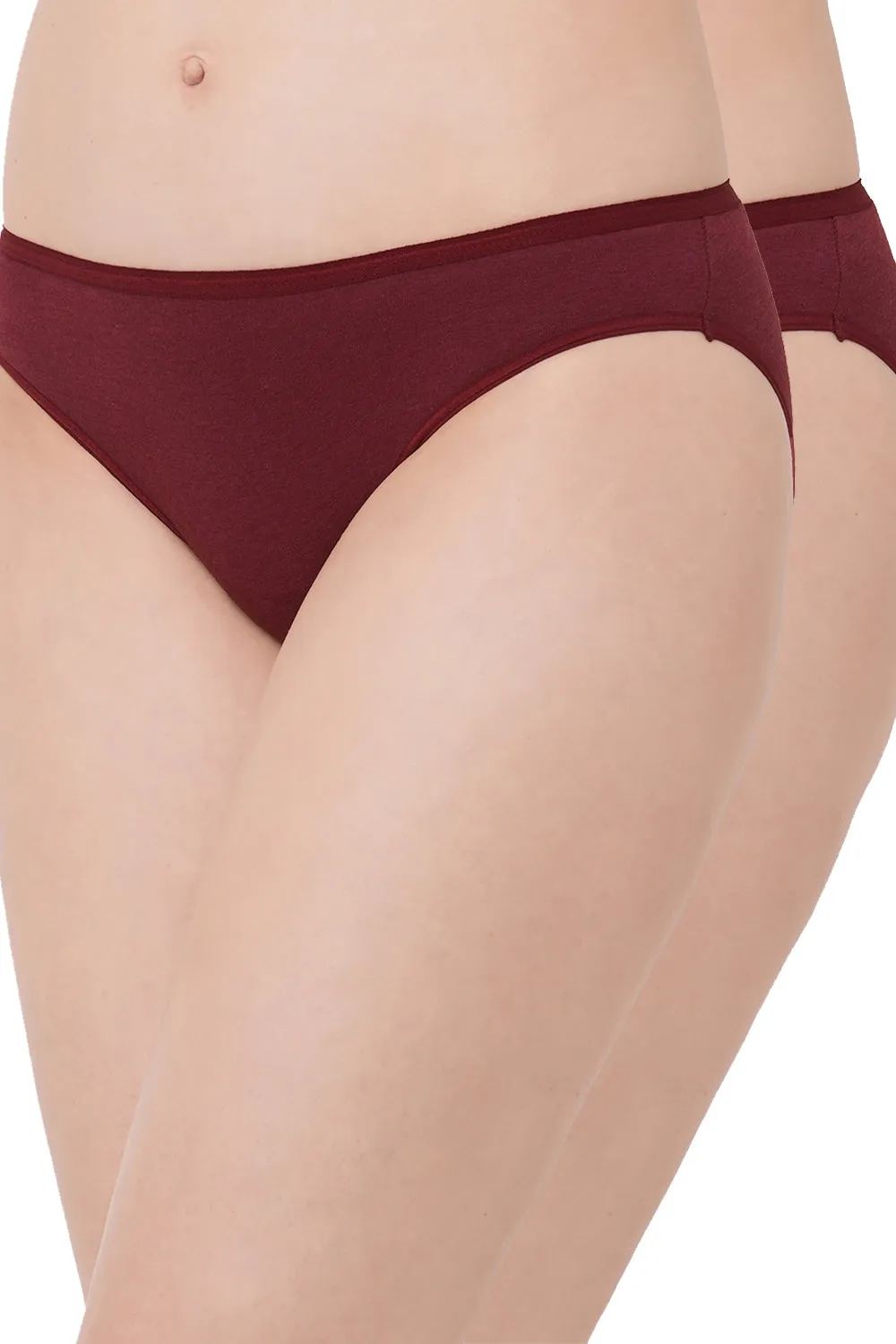 Organic Cotton Antimicrobial Bikini-IMP004-Persian Plum_Persian Plum-