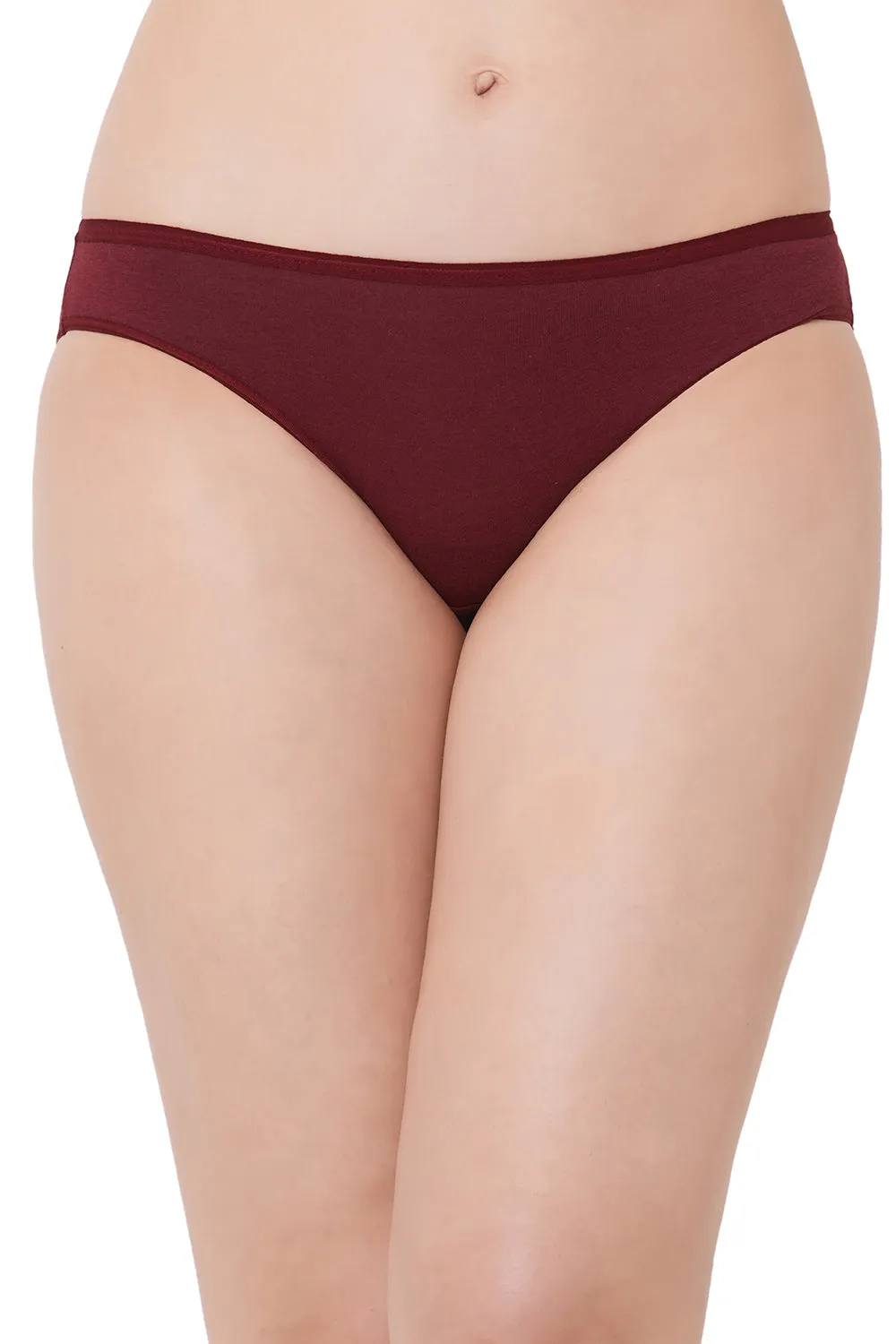 Organic Cotton Antimicrobial Bikini-IMP004-Persian Plum_Persian Plum-