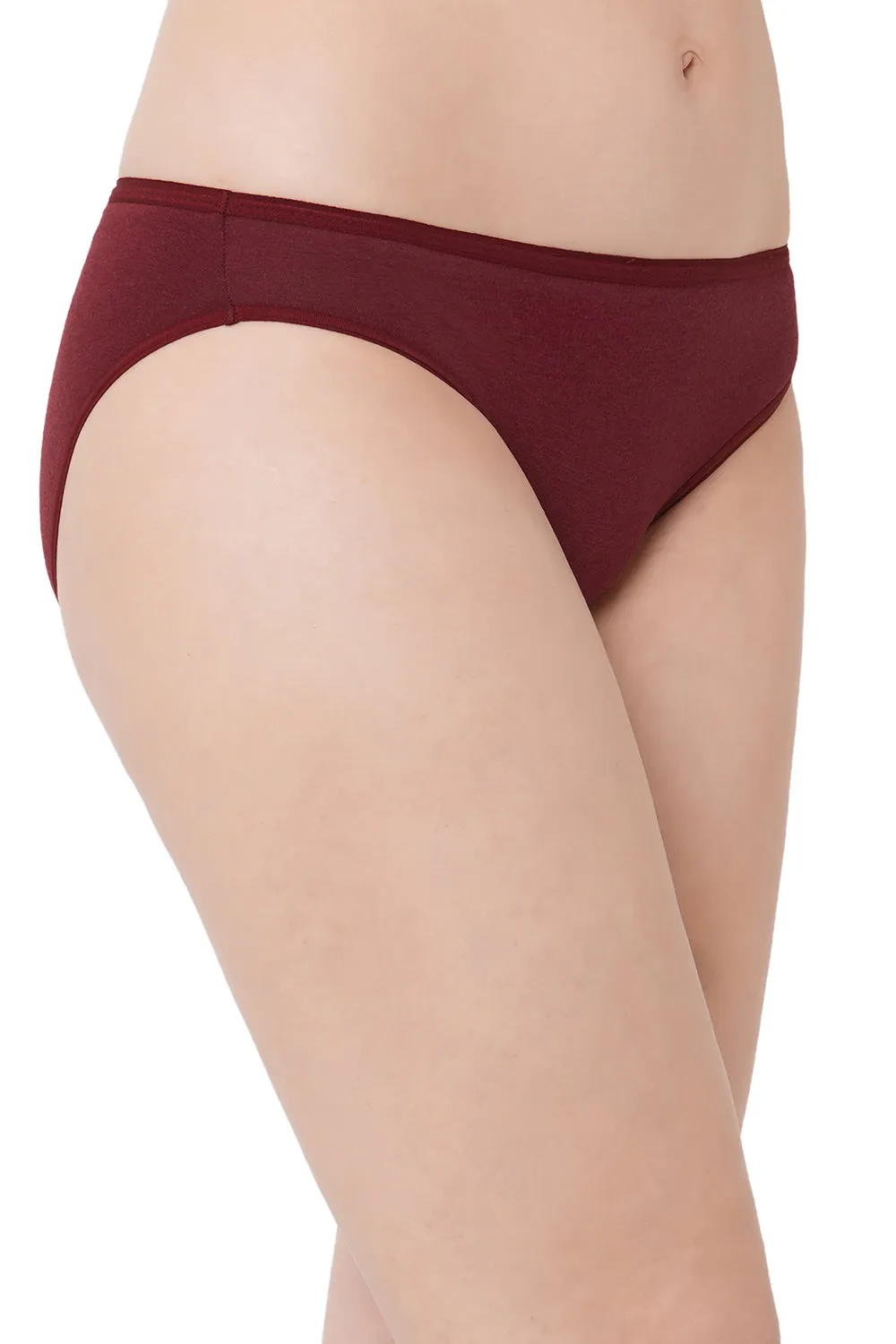 Organic Cotton Antimicrobial Bikini-IMP004-Persian Plum_Persian Plum-