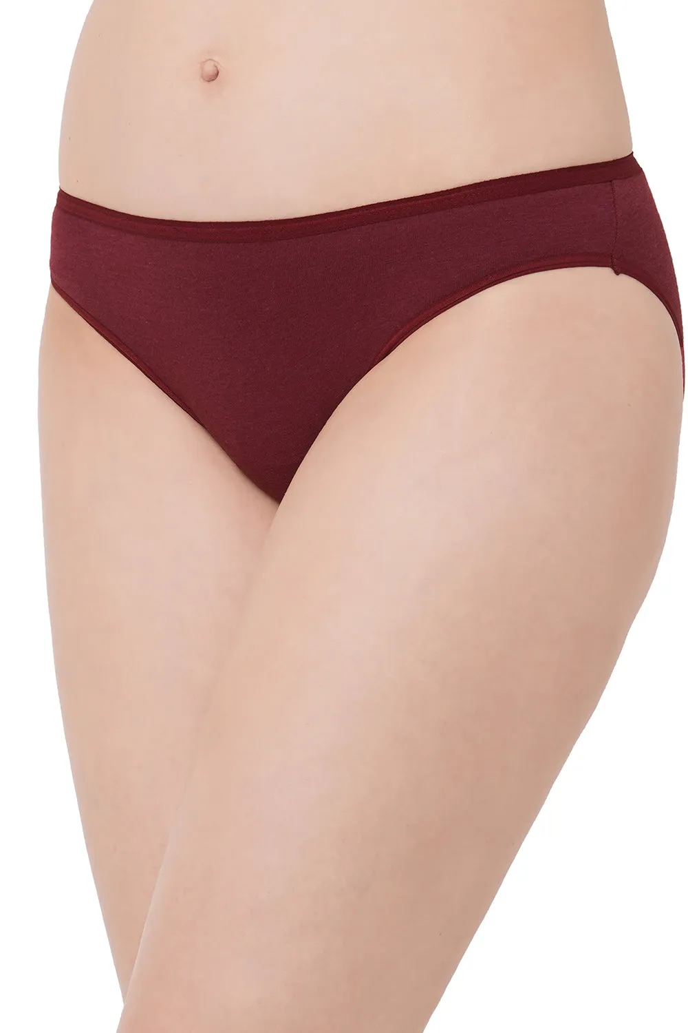 Organic Cotton Antimicrobial Bikini-IMP004-Persian Plum_Persian Plum-