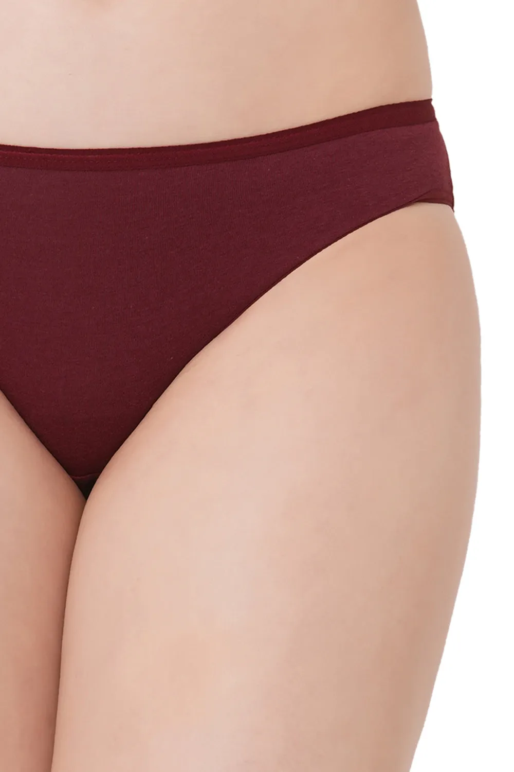 Organic Cotton Antimicrobial Bikini-IMP004-Persian Plum_Persian Plum-