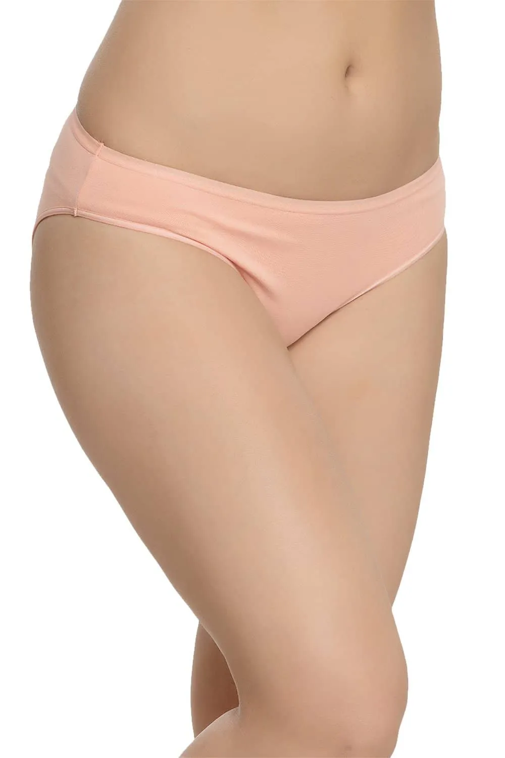 Organic Cotton Antimicrobial Bikini (Pack of 5)-IMP004_2Navy_3Peach-