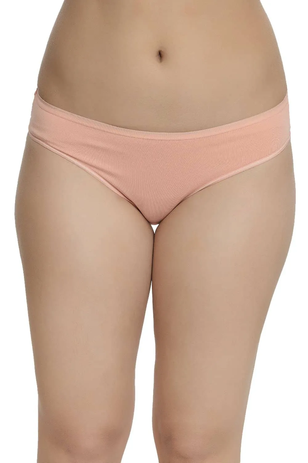 Organic Cotton Antimicrobial Bikini (Pack of 5)-IMP004_2Navy_3Peach-