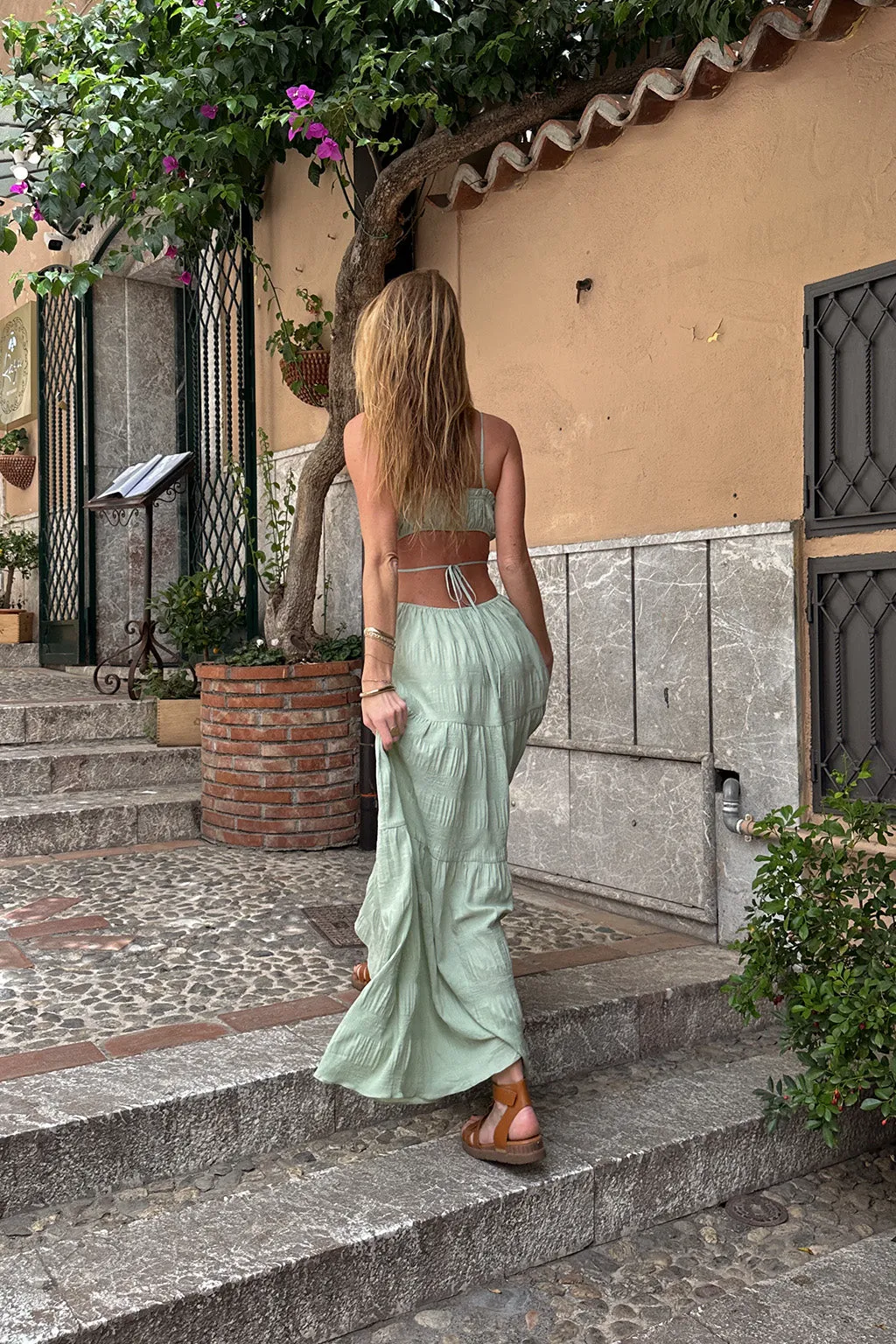 Paola Sage Boho Maxi Dress