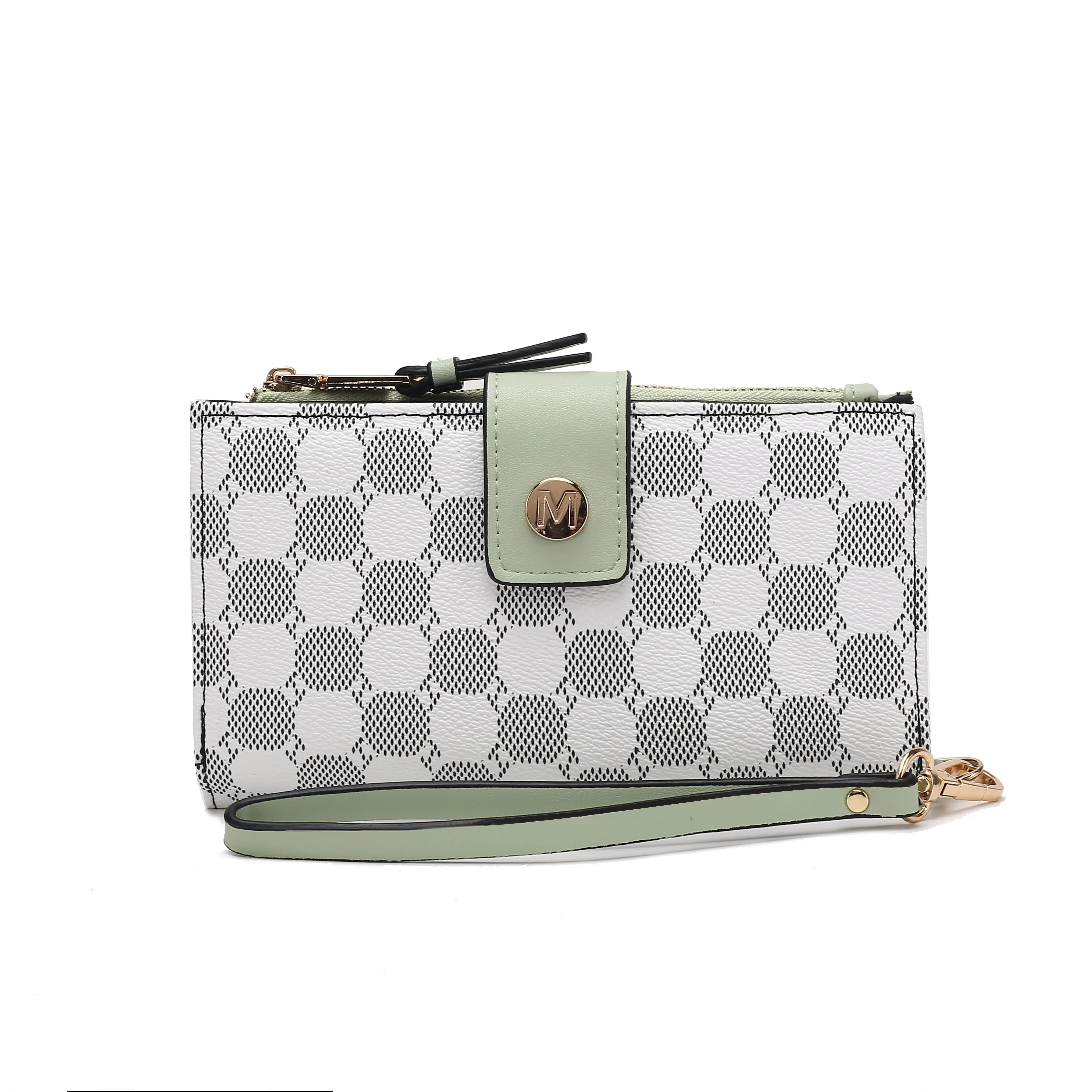 Solene Monogram Wristlet