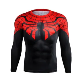 SPIDERMAN Compression Long Sleeve Shirt