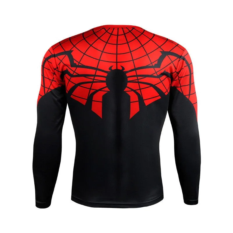 SPIDERMAN Compression Long Sleeve Shirt