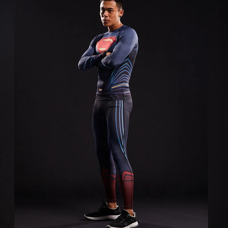 SUPERMAN Compression Leggings for Men