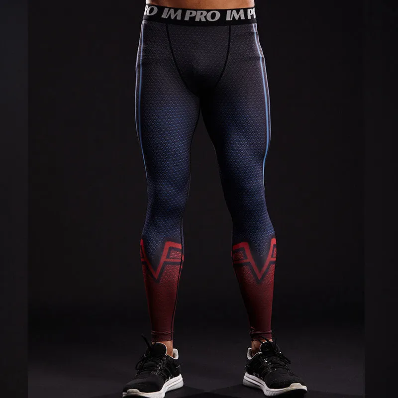 SUPERMAN Compression Leggings for Men