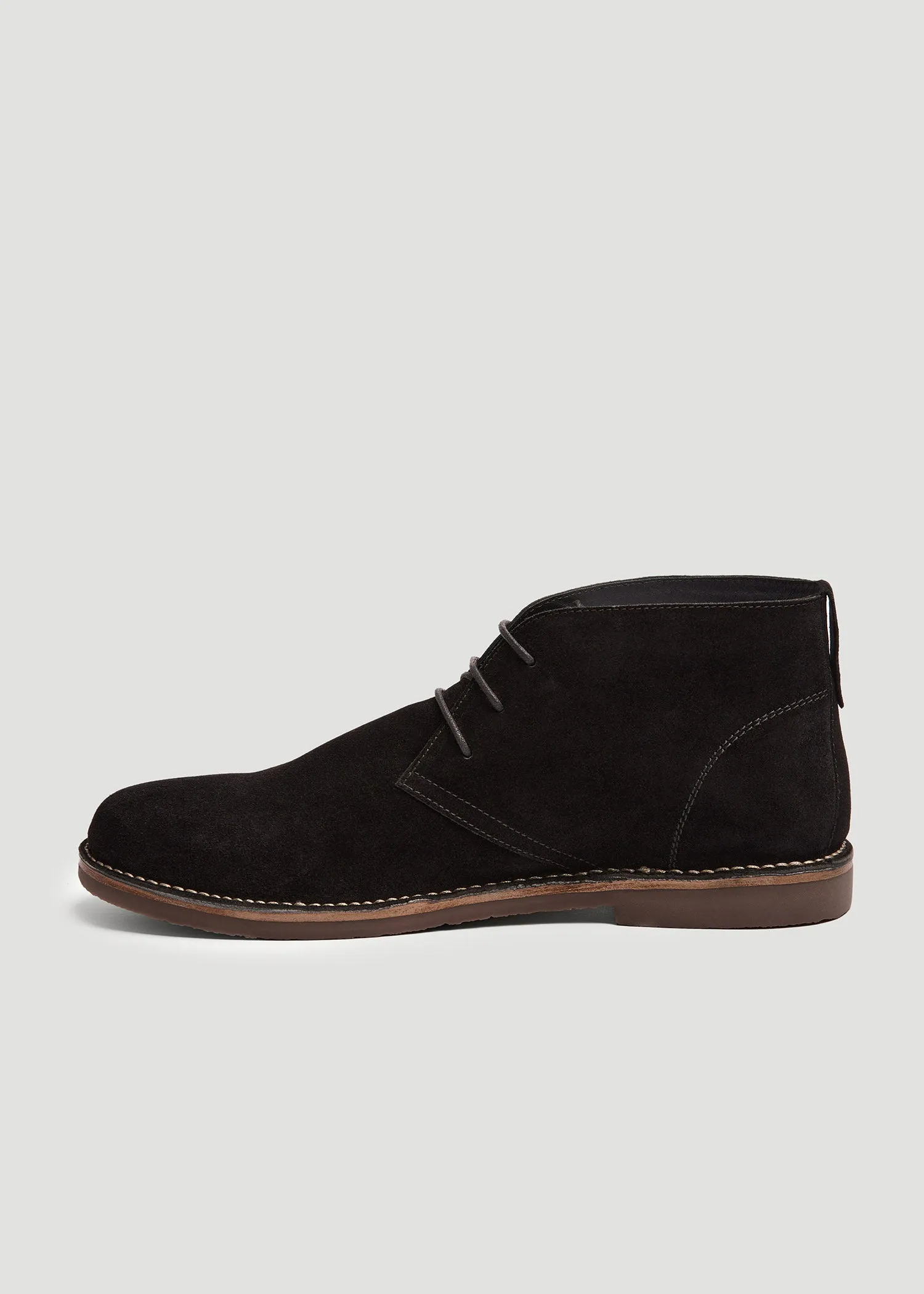 Tall Men's Chukka Boots in Black