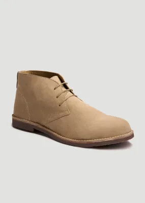 Tall Men's Chukka Boots in Cappuccino