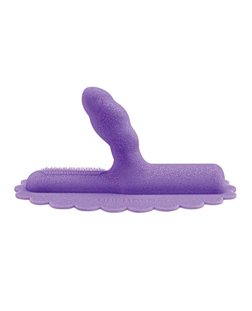 The Cowgirl Unicorn Uni Horn Silicone Attachment - Purple