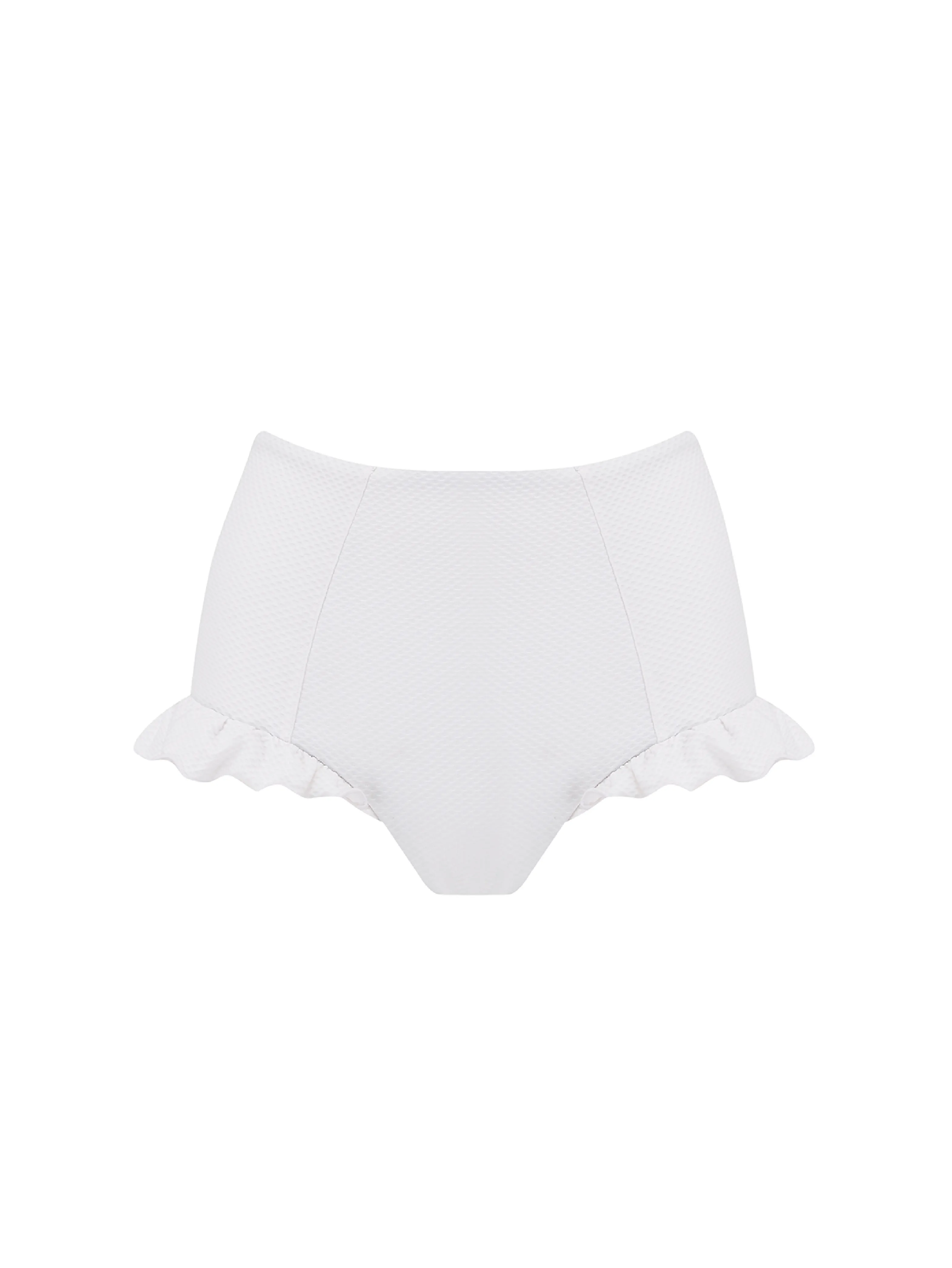 The Frill Seeker Brief - Ivory Honeycomb