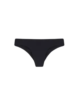 The Seamless Low Rise Brief (Moderate coverage) - True Black