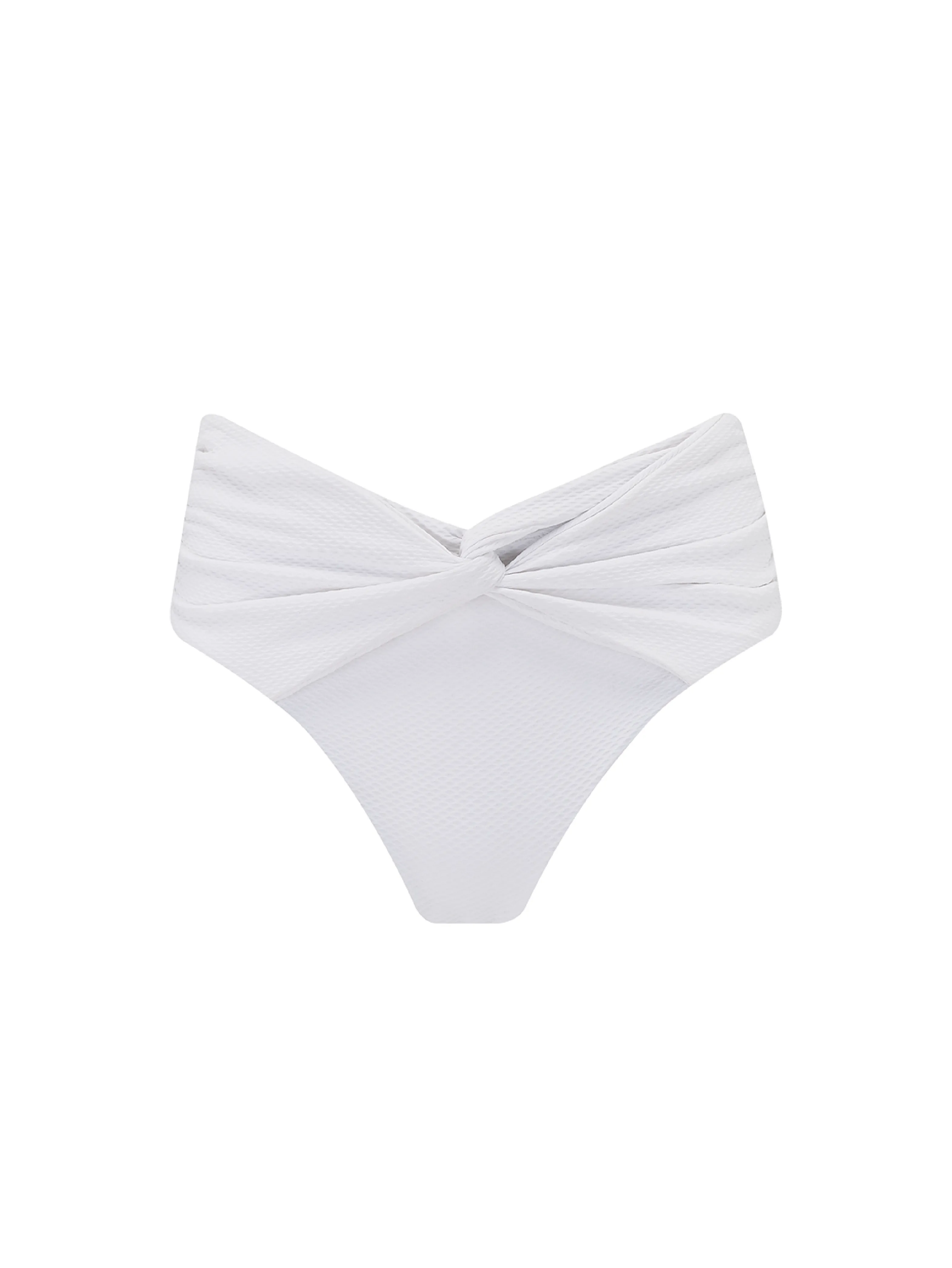 The Twist Brief - Ivory Honeycomb