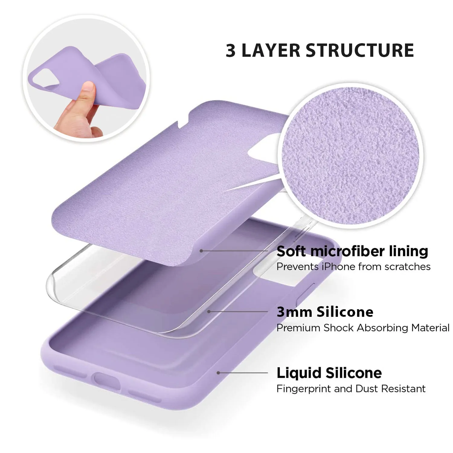 Tough On iPhone 11 Case Liquid Silicone