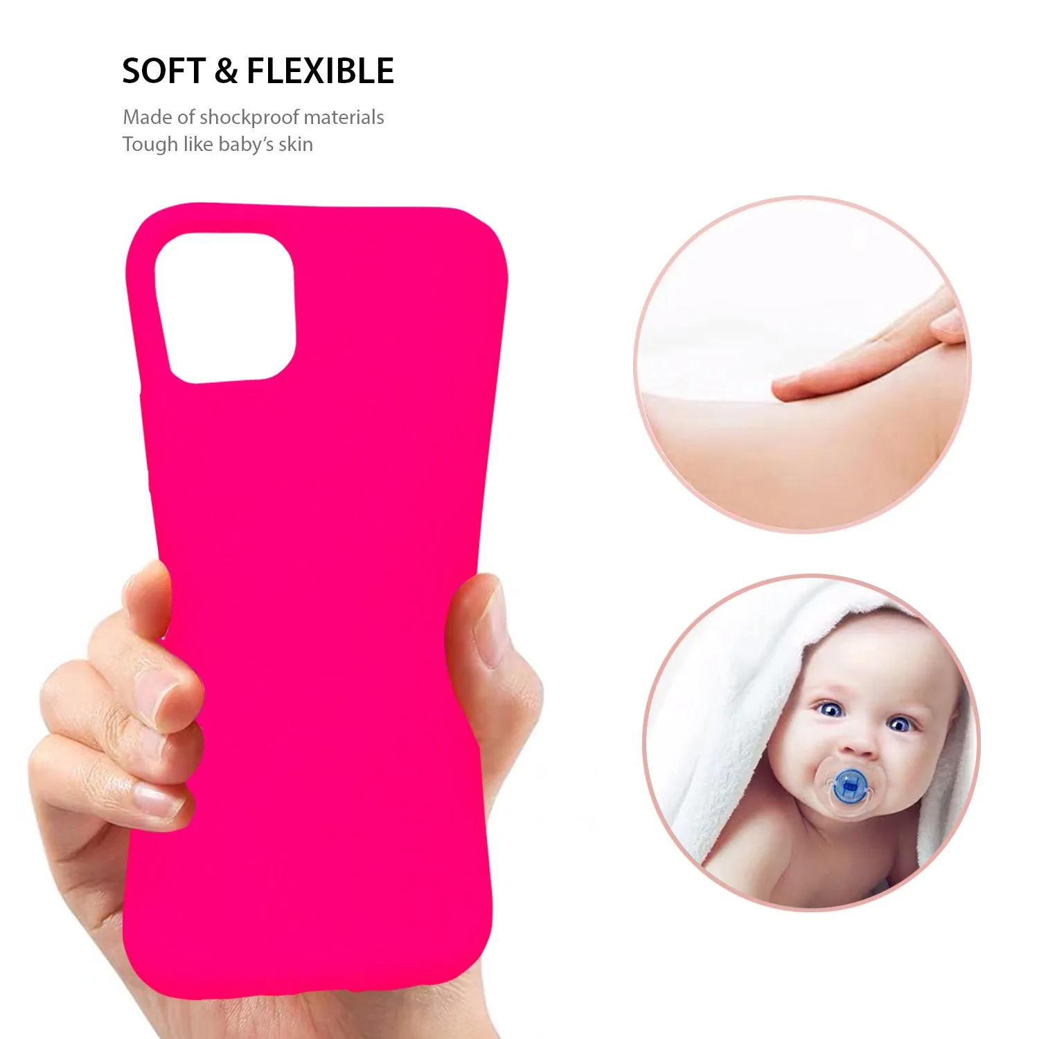 Tough on iPhone 11 Pro Case Liquid Silicone