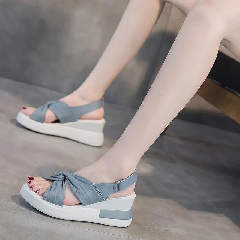 Women's Casual Shoes - Wedges Sandals High Heels - 2113