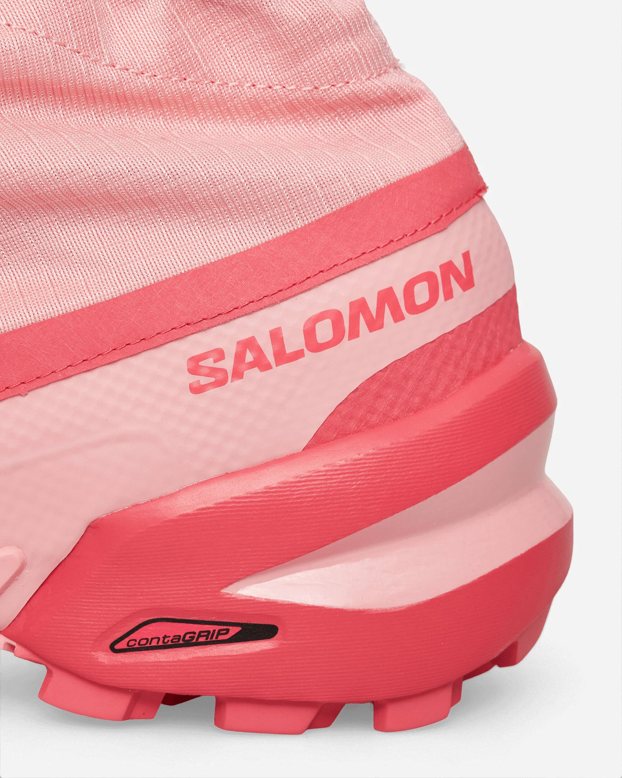 Women's Salomon Cross Low Sneakers Flamingo Pink / Rouge Red / Black