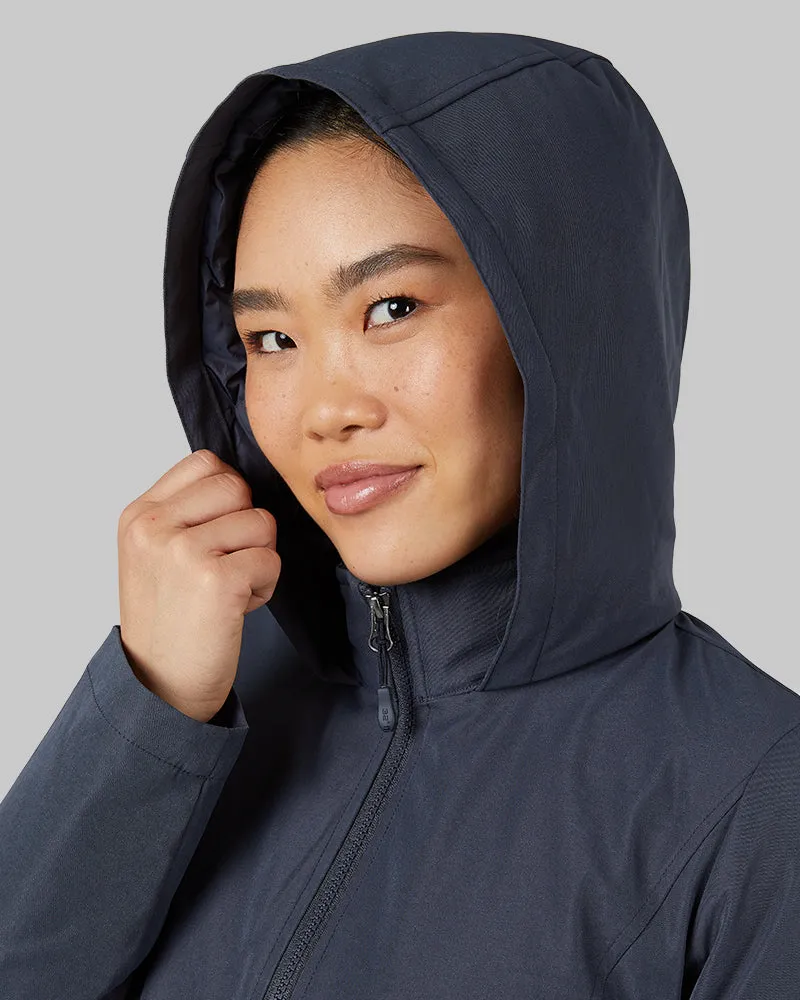 WOMEN'S SOFT TECH DOWN HOODED JACKET