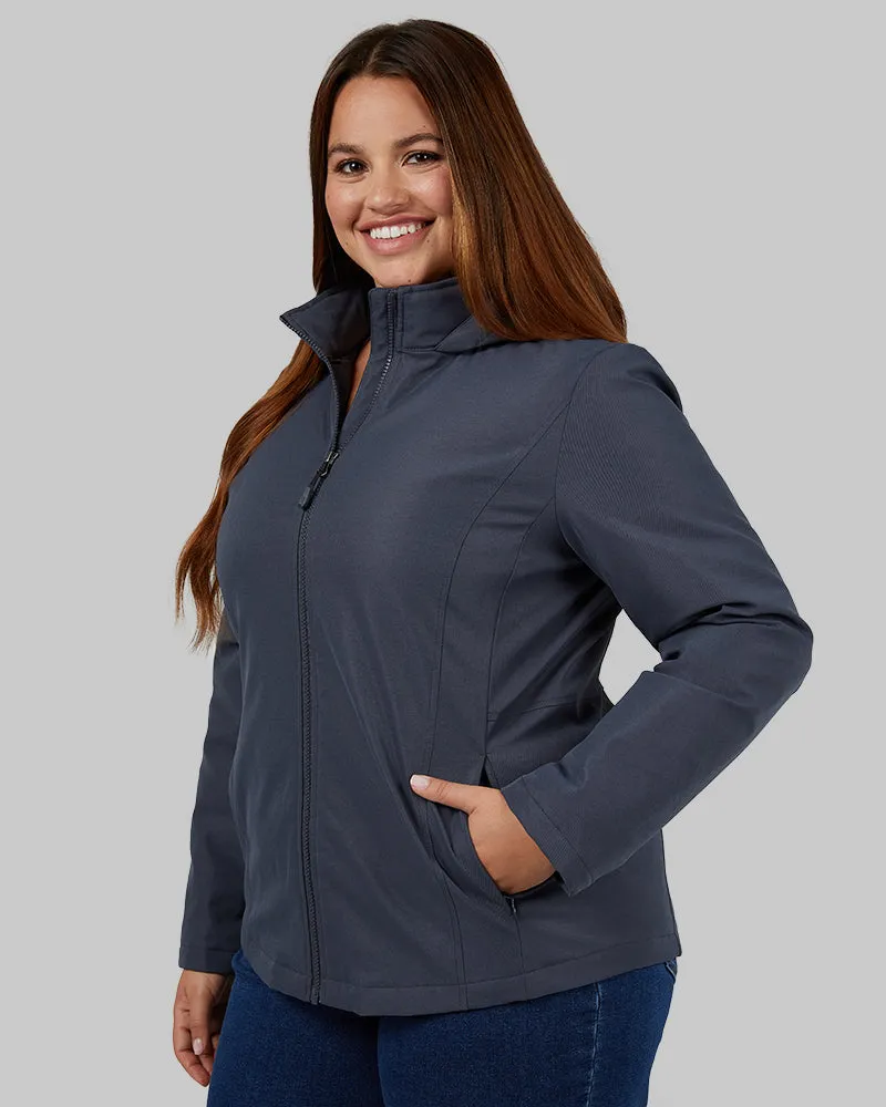 WOMEN'S SOFT TECH DOWN HOODED JACKET